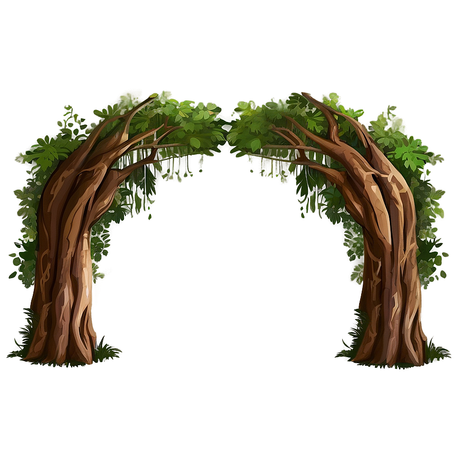 Forest Canopy Top Clipart Png 48