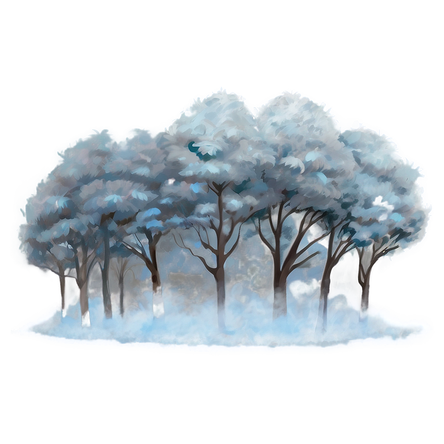 Forest Fog PNG jau PNG with transparent background