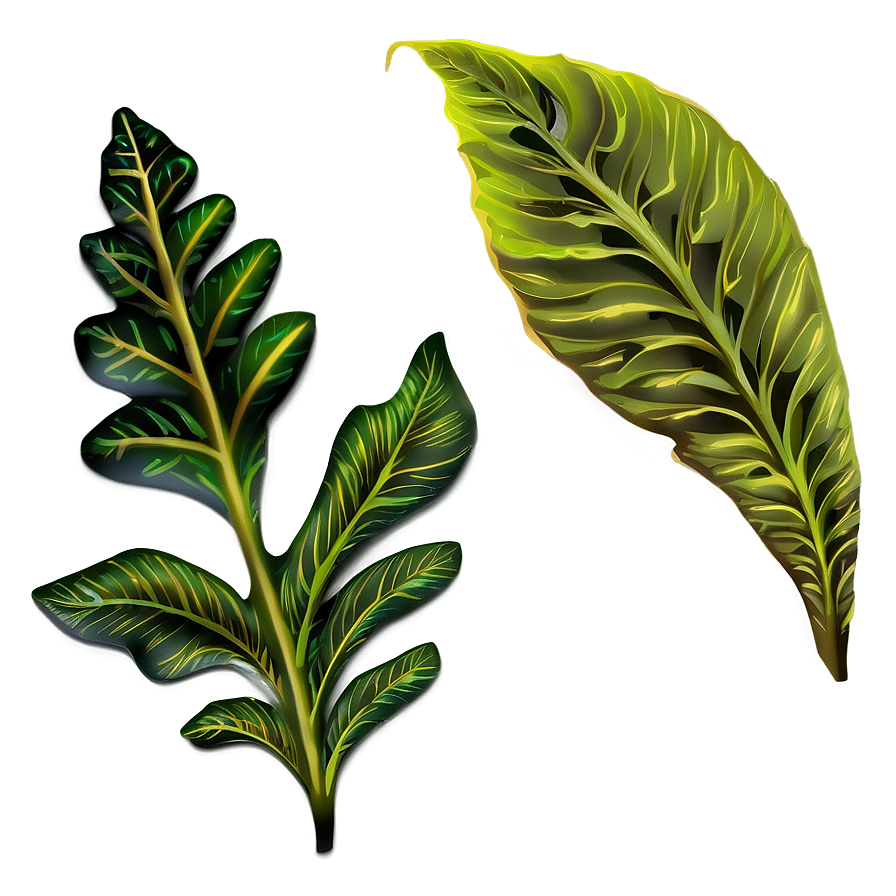 Forest Leaves PNG 05042024 PNG with transparent background