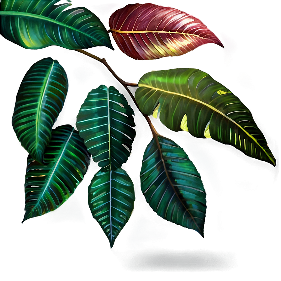 Forest Leaves PNG 05042024 PNG with transparent background