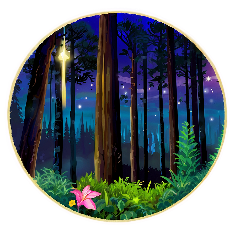 Forest Magical Twilight Png Aka