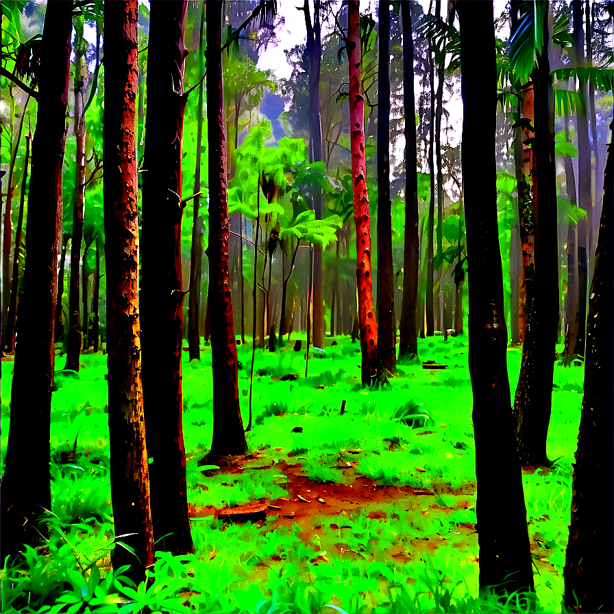 Forest Peaceful Clearing Png Nwu