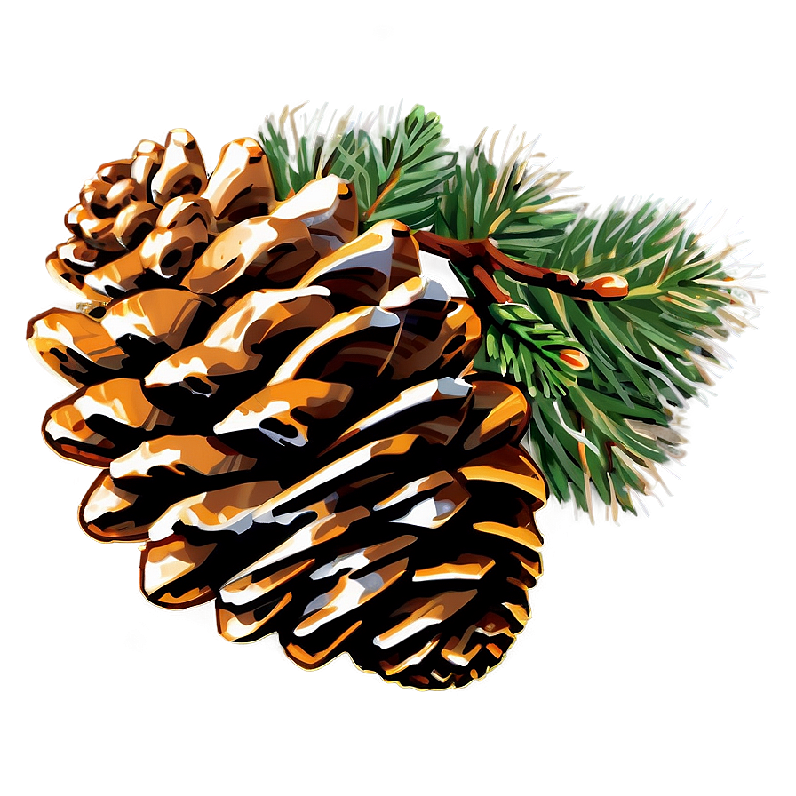 Forest Pine Cone PNG 16 PNG image with a transparent background, free high-resolution download