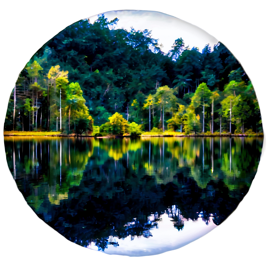 Forest Reflection PNG jxe PNG image with a transparent background, free high-resolution download