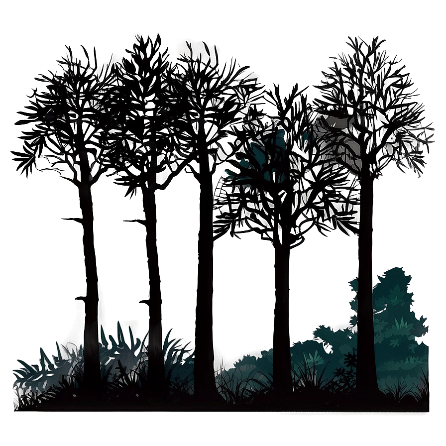 Forest Silhouette Png 76