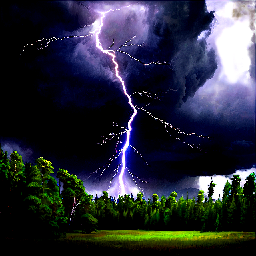 Forest Thunderstorm Png 05032024