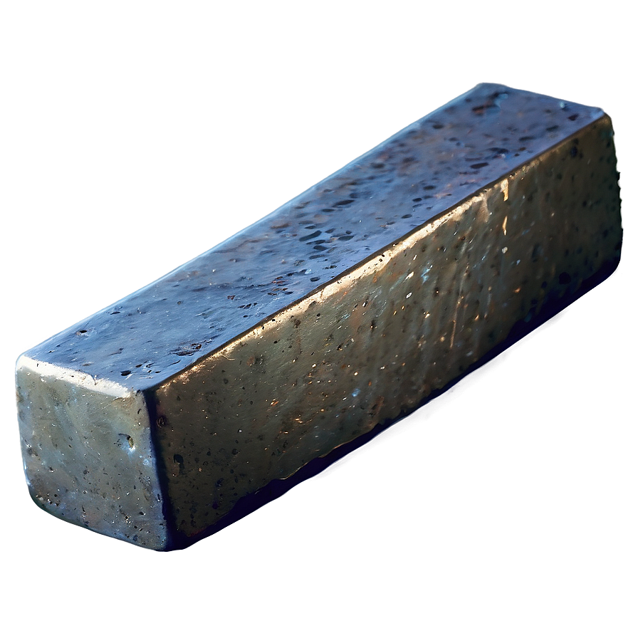 Forged Iron Ingot Design Png 1