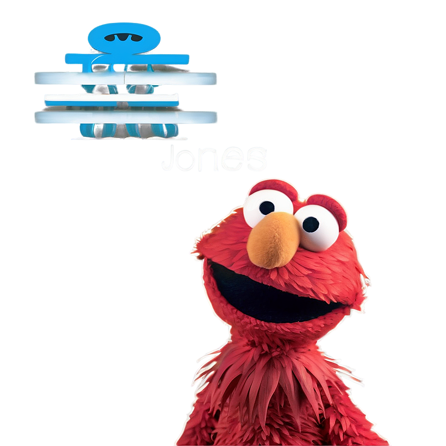 Forgetful Jones Sesame Street PNG 05212024 PNG with transparent background