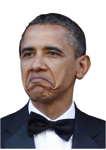 Not Bad Obama Face PNG Clipart PNG image with a transparent background, free high-resolution download