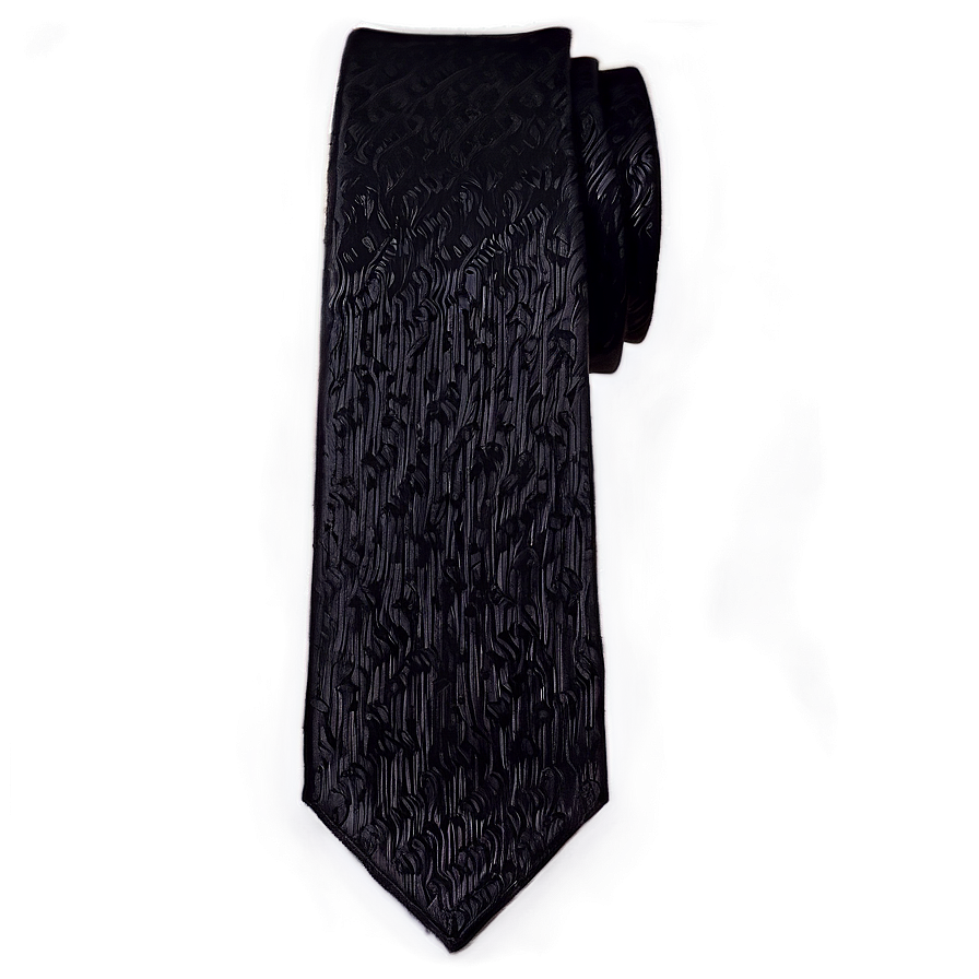 Formal Black Necktie Png Lgl