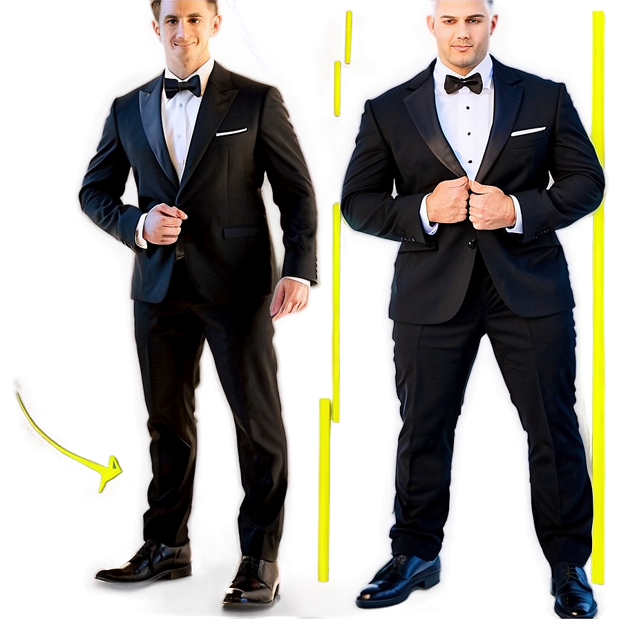 Formal Black Tie Dress Code Png Kki