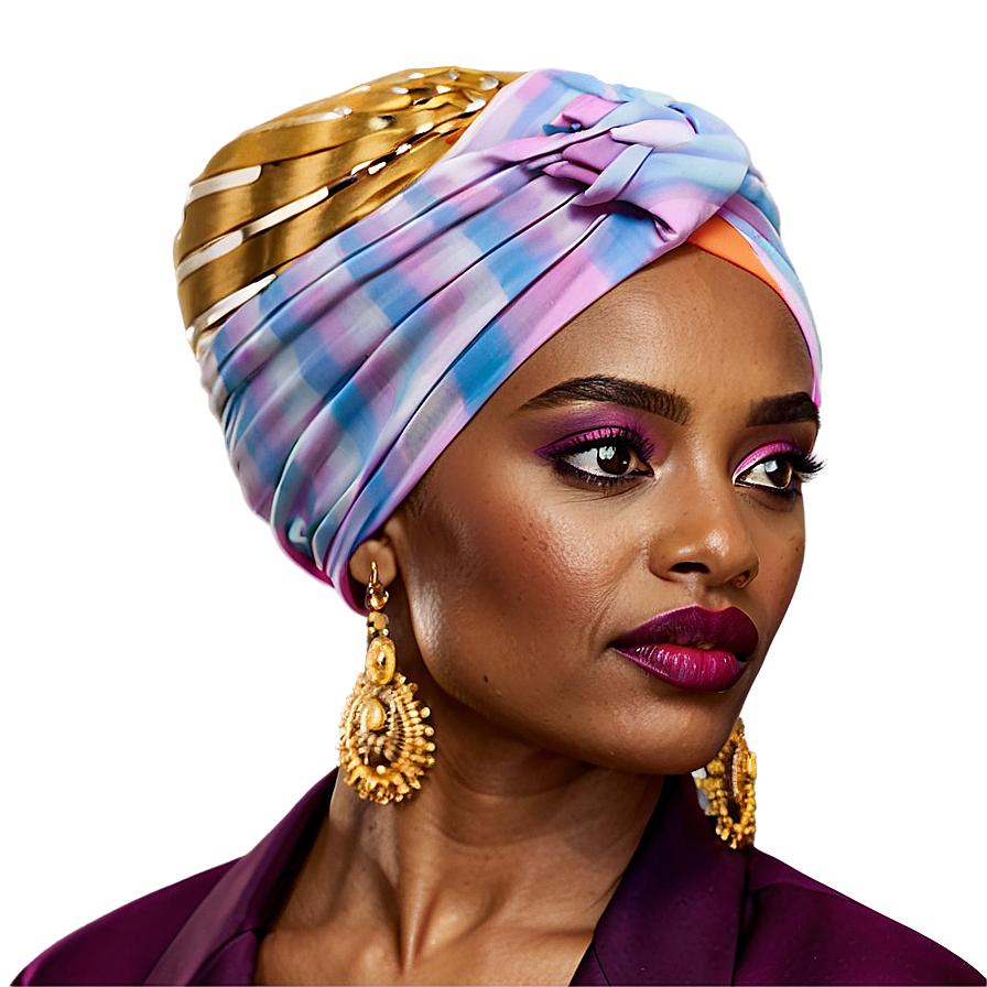 Formal Turban Elegance Png Opq