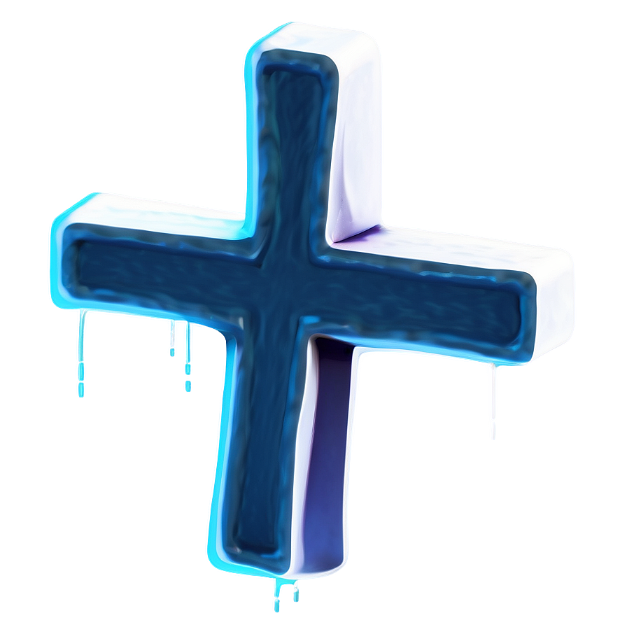 Formed Cross Outline Png Pbb