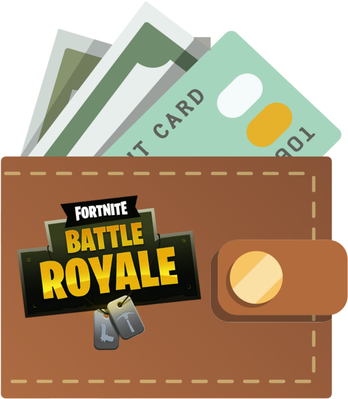 Fortnite Battle Royale Walletand Credit Cards