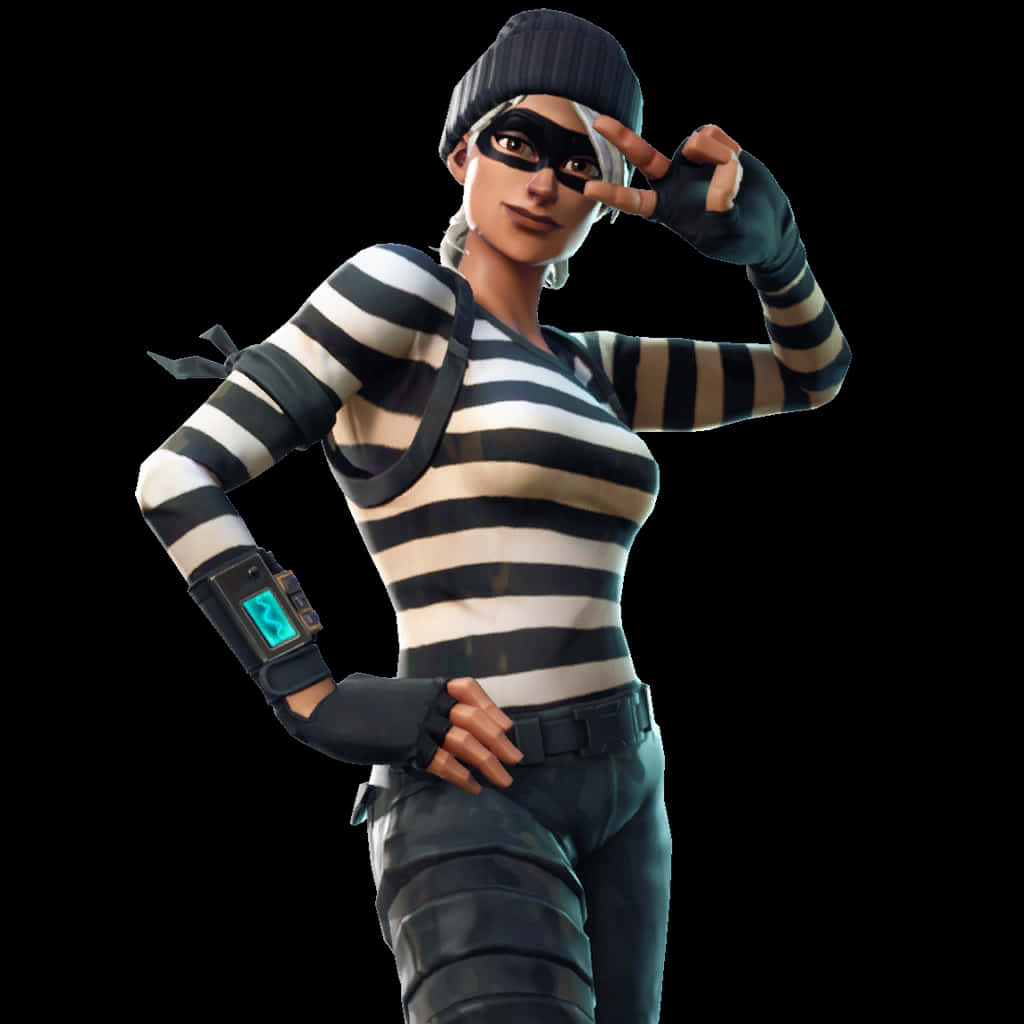 Fortnite Character Salute Pose