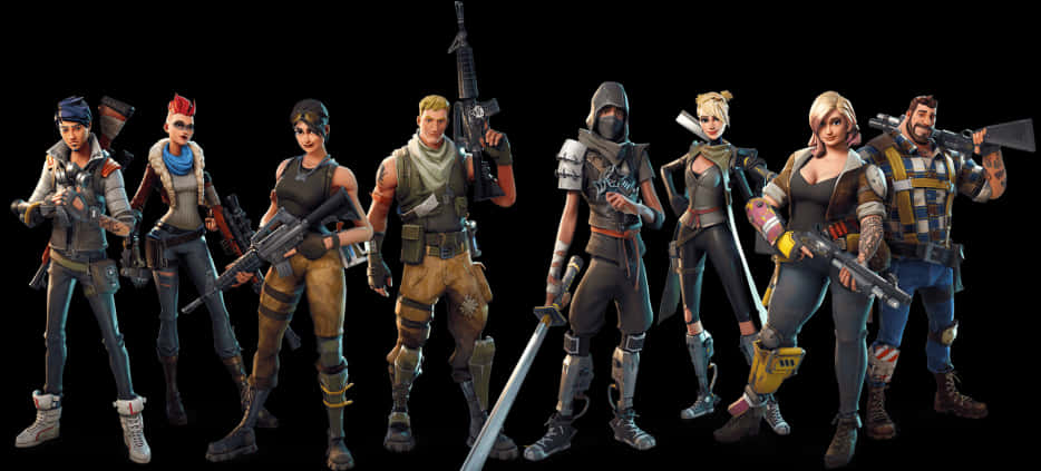 Fortnite Characters Lineup