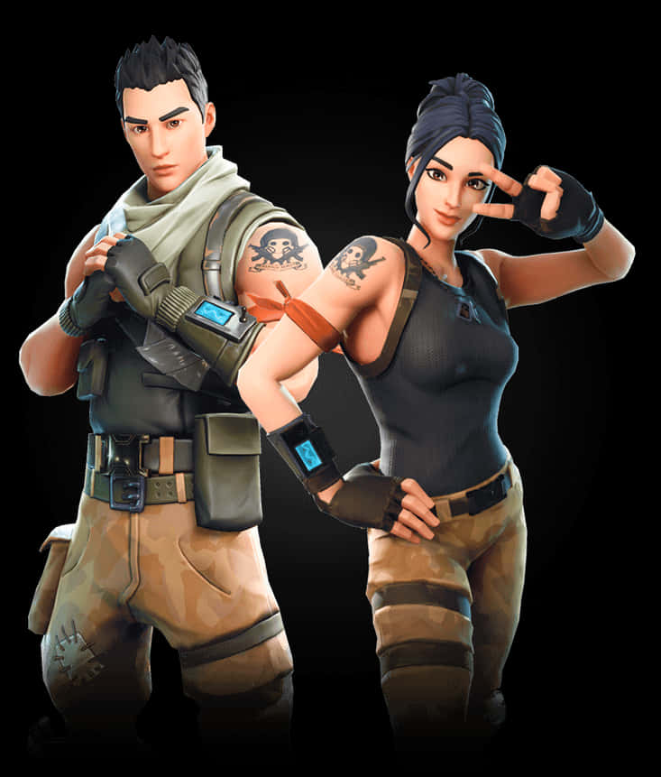 Fortnite Default Skins Pose