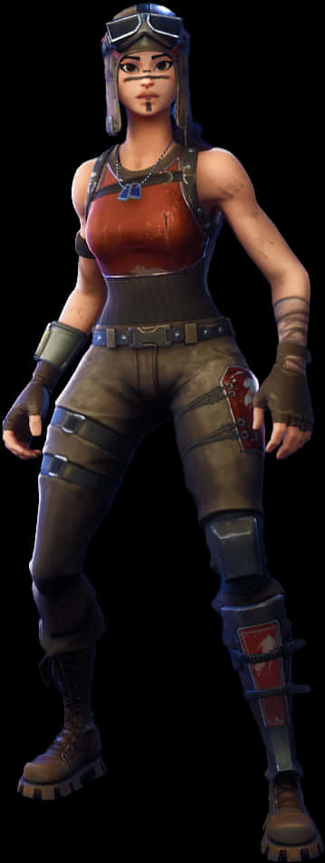 Fortnite Female Default Skin Standing