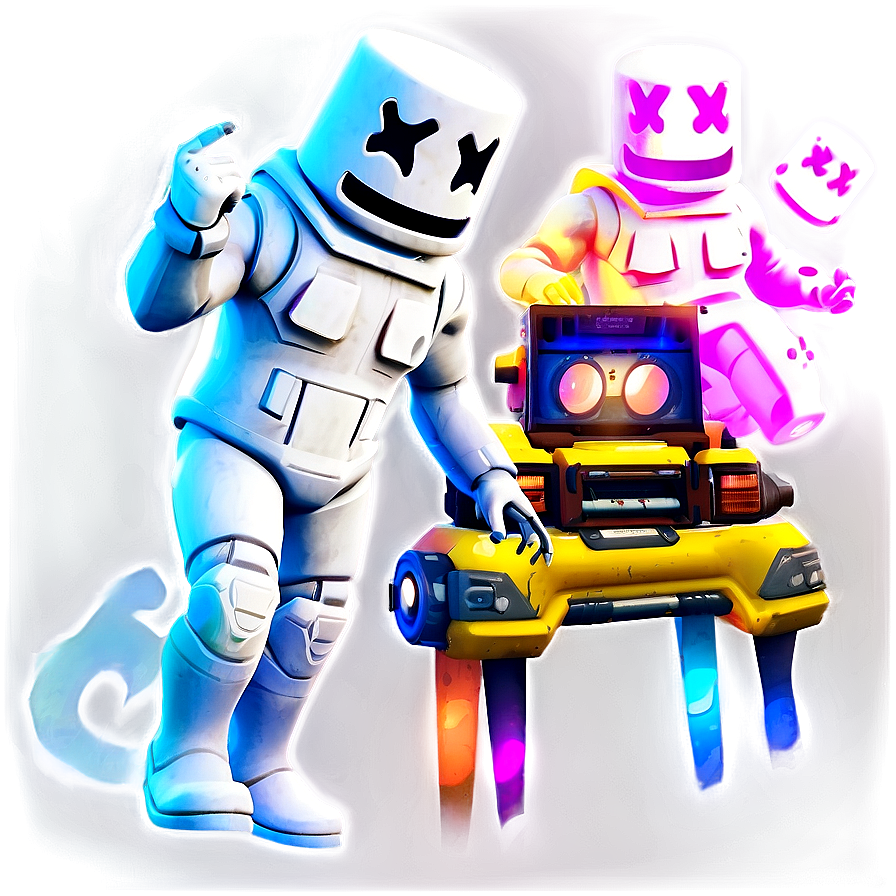 Fortnite Marshmello Lighting Setup Png Mpu