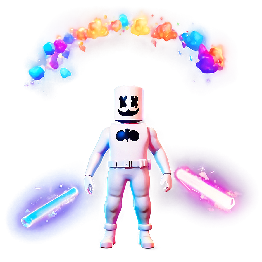 Fortnite Marshmello Live Event PNG cwj PNG image with a transparent background, free high-resolution download