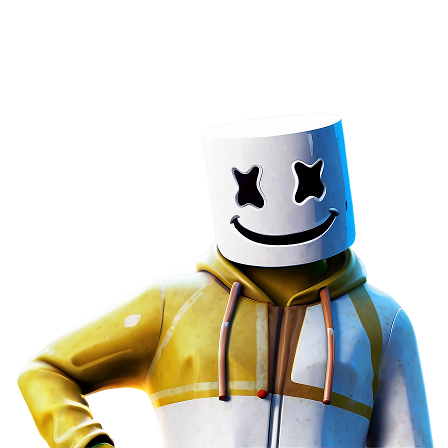 Fortnite Marshmello PNG plu62 PNG image with a transparent background, free high-resolution download