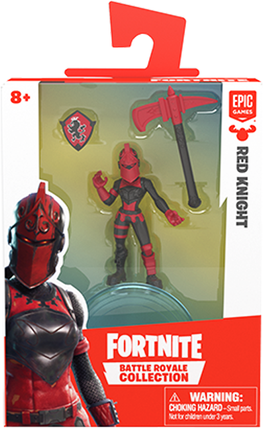 Fortnite Red Knight Action Figure Packaging