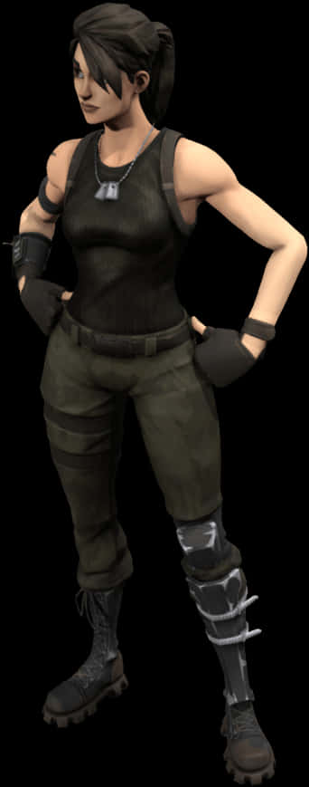 Fortnite Renegade Raider Skin PNG with transparent background