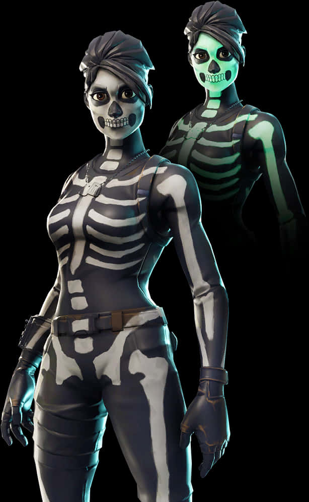 Fortnite Skull Trooper Skins