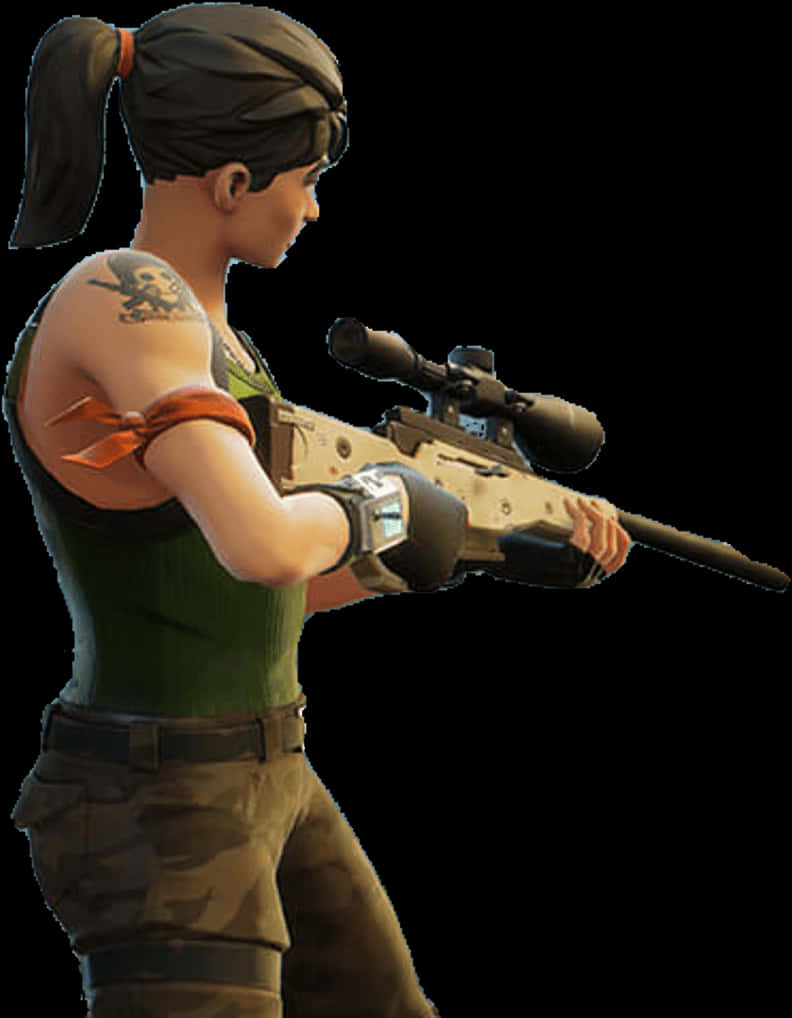 Fortnite Sniper Character Pose