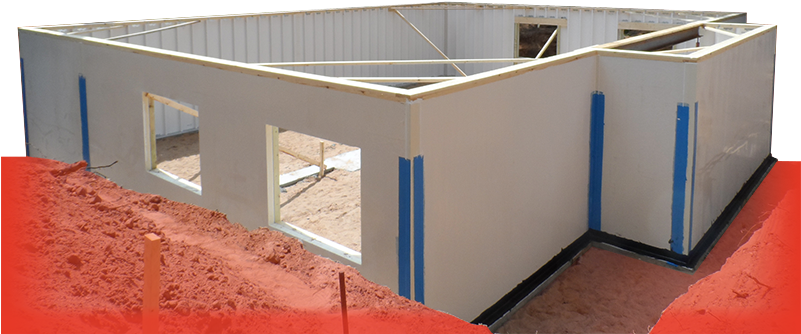 Constructed Composite Wall System - Panel Wall Systems PNG with transparent background