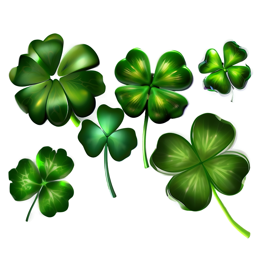 Four Leaf Clover Background Png Abv