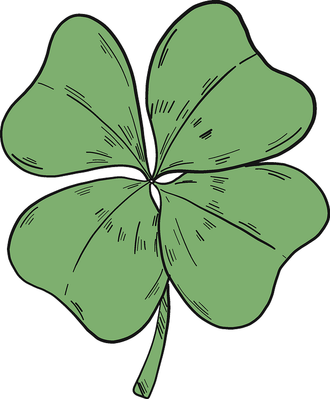 Four-leaf Clover Clipart, HD Png Download PNG image with a transparent background, free high-resolution download