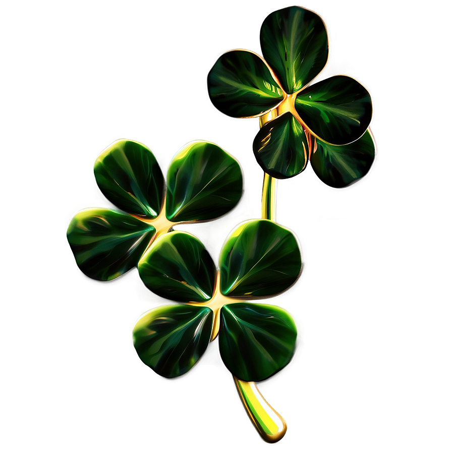 Four Leaf Clover Pattern Png 39