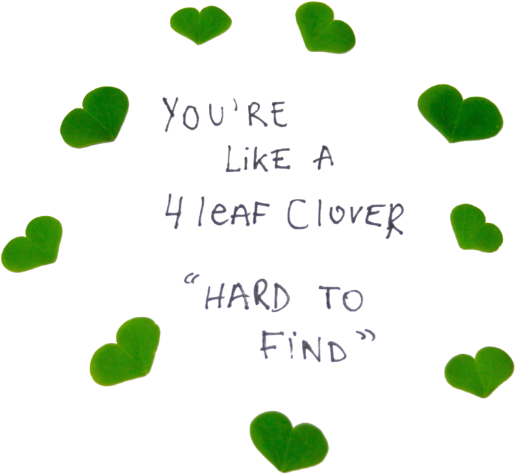 Four Leaf Clover Quote