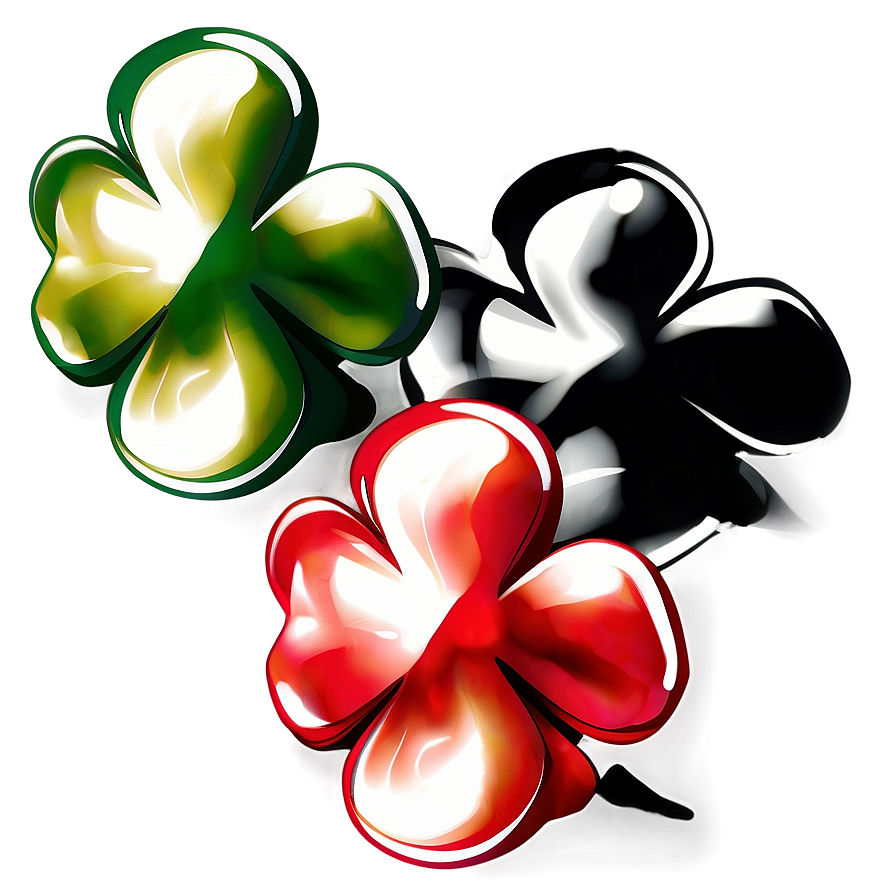 Four Leaf Clover Silhouette Png 05252024