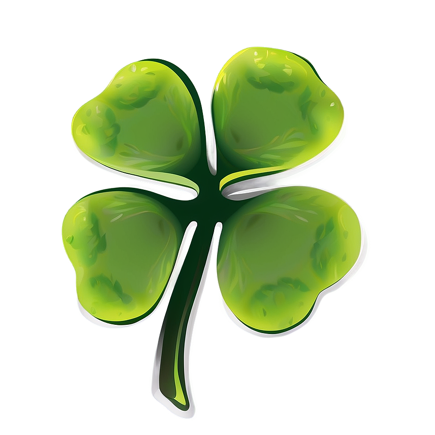 Four Leaf Clover Silhouette Png Vnd93