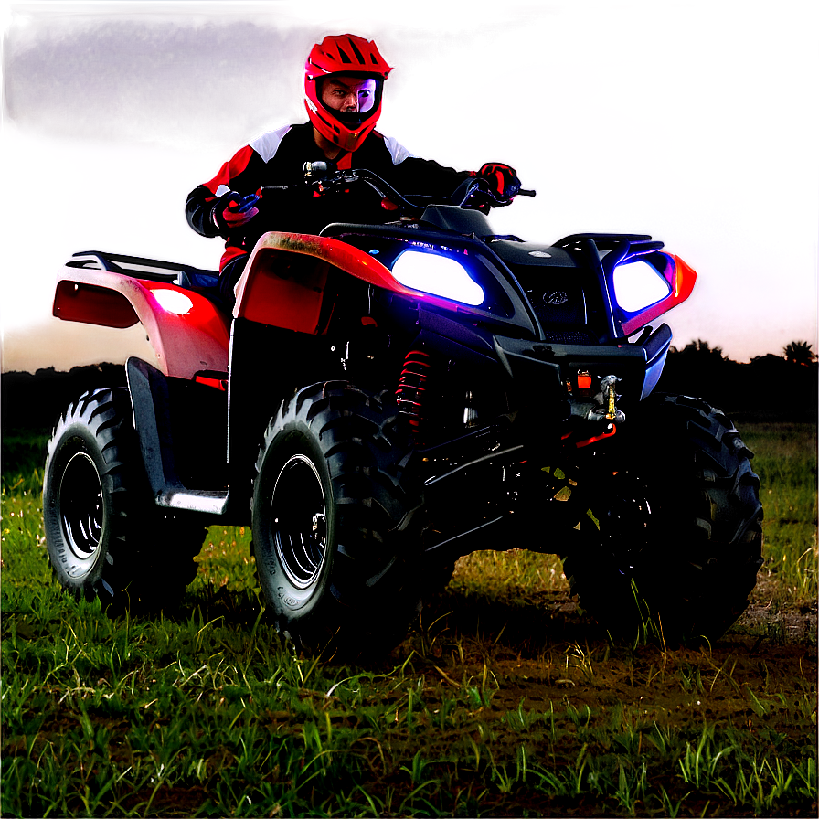 Four Wheeler Night Ride Png Cpf61