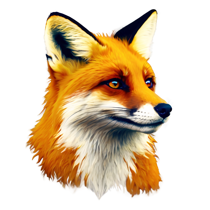 Fox In Autumn Png Qll7