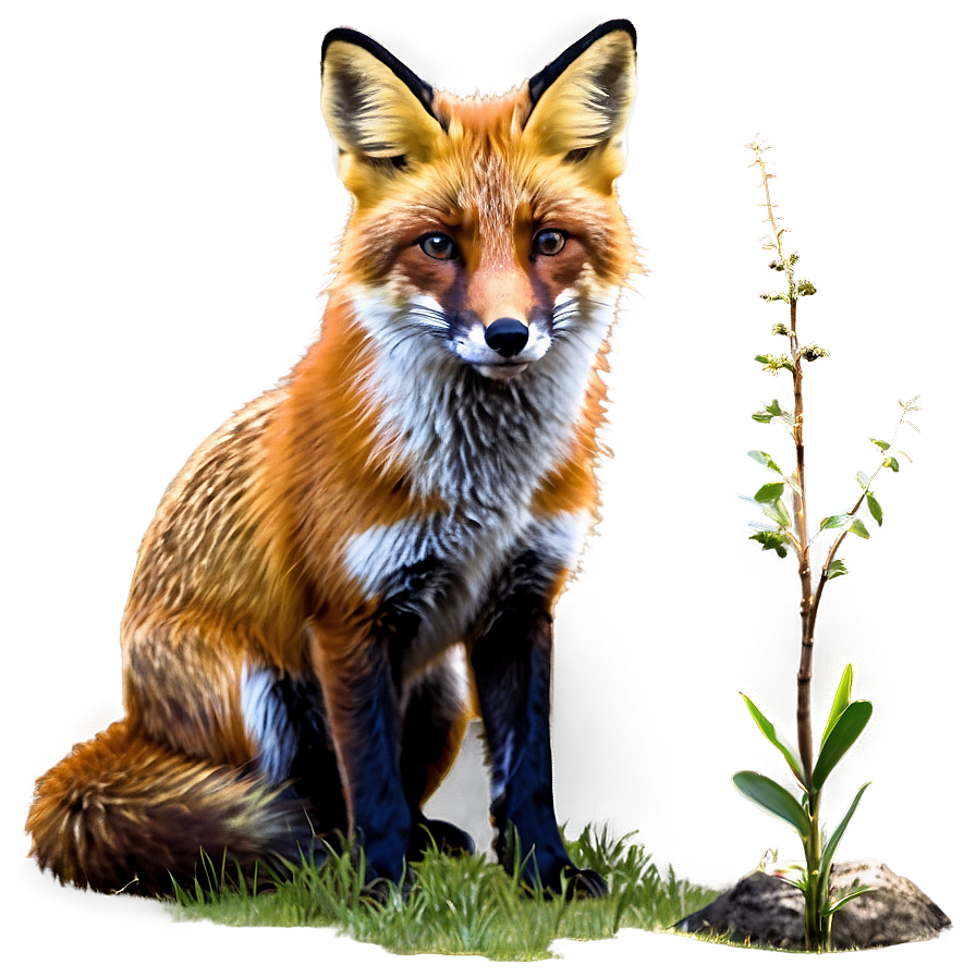 Fox In Forest Png 11