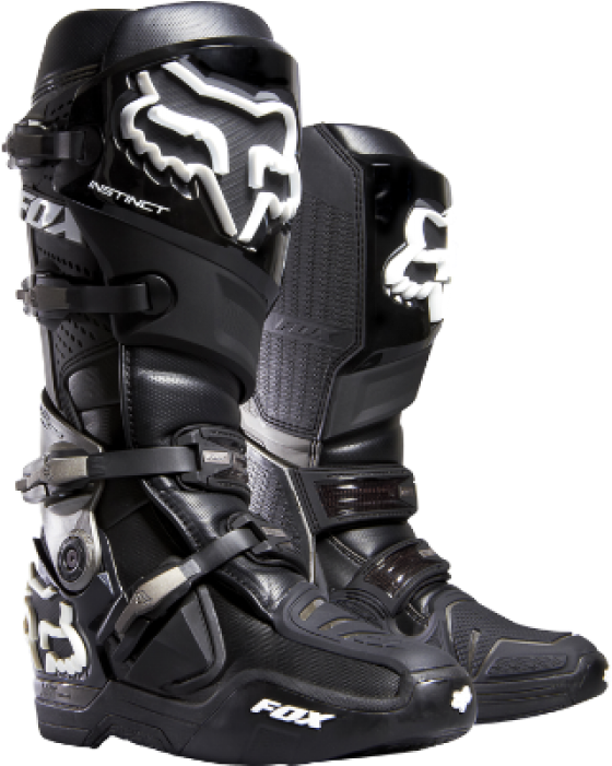 Fox Instinct Motocross Boots Black