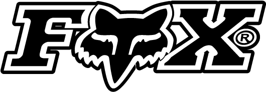 Fox Racing Logo Blackand White