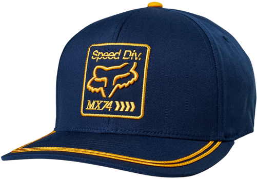 Fox Racing Navy Blue Capwith Logo