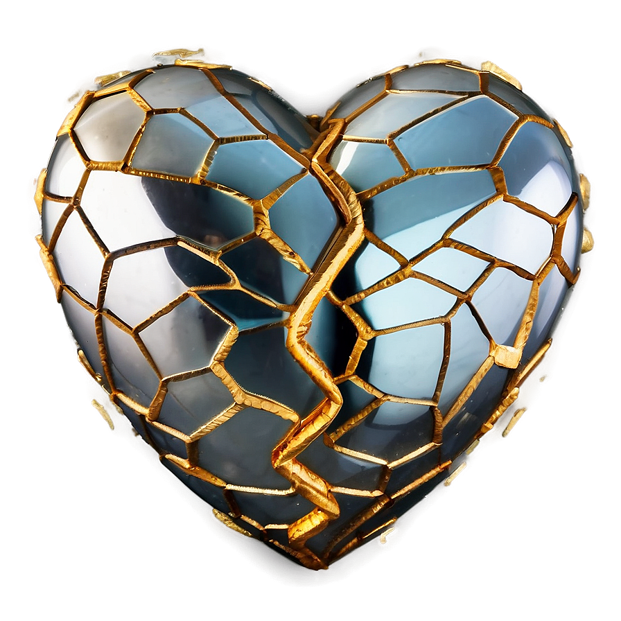 Fractured Heart Emoji Png 27