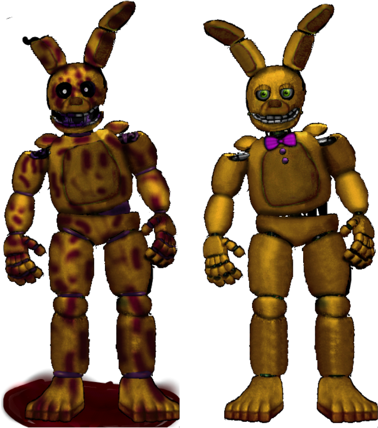 Fredbear_ Animated_ Character_ Comparison