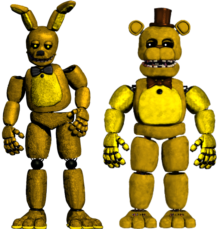 Fredbearand Spring Bonnie Render