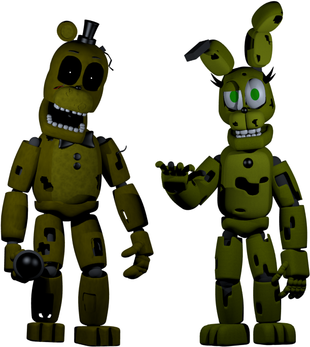 Fredbearand Spring Bonnie3 D Models