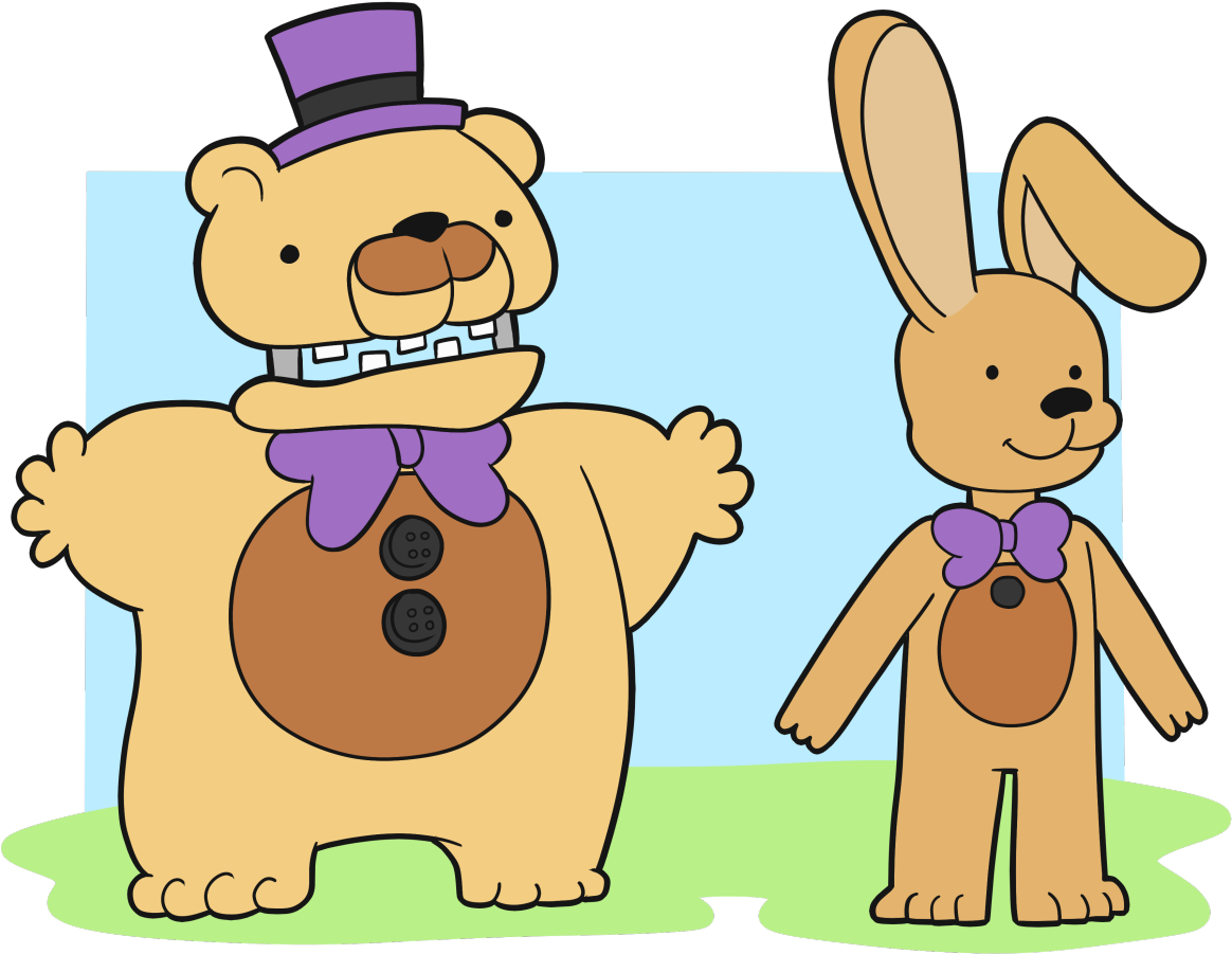 Fredbearand Springbonnie Cartoon