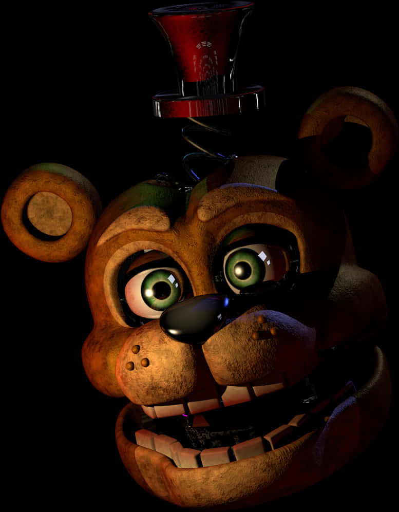 Freddy Fazbear Close Up