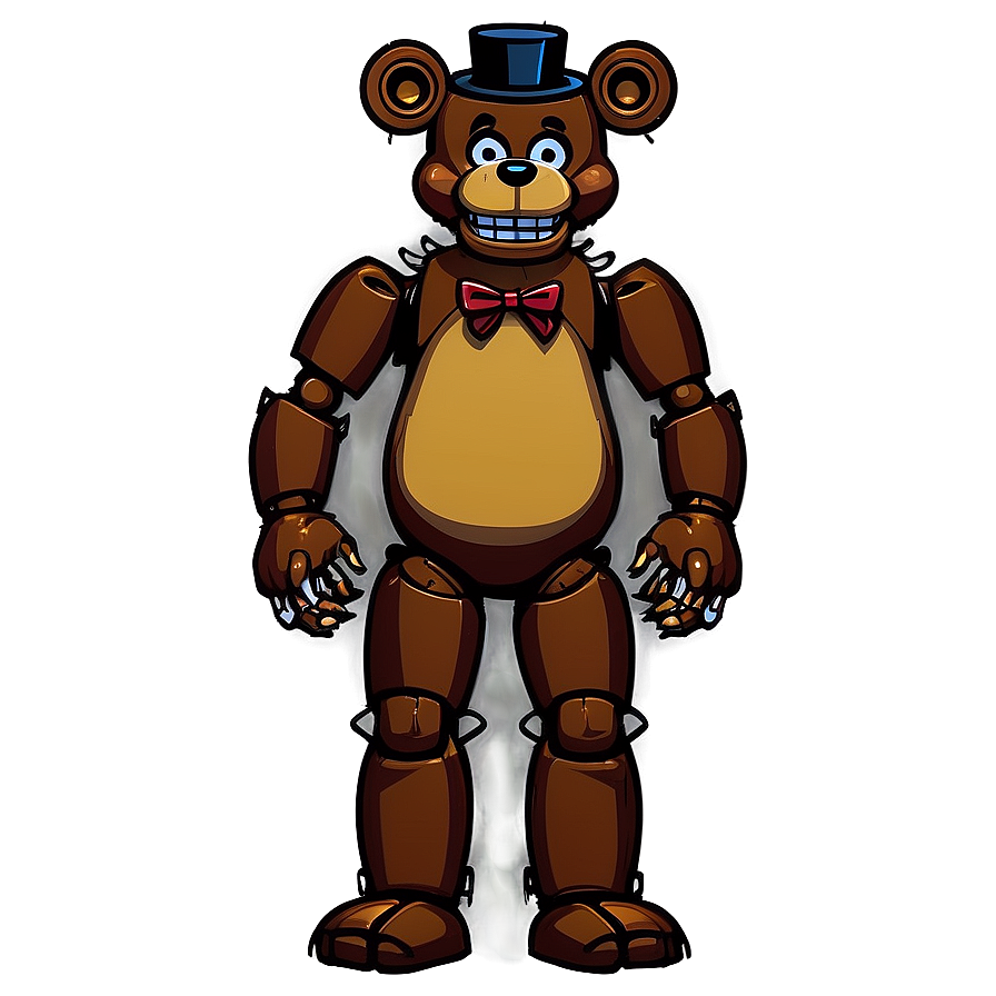 Freddy Fazbear Game Sprite Png 05252024