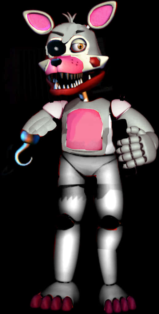 Freddy Fazbear Pizza Simulator Rockstar Foxy, HD Png Download PNG image with a transparent background, free high-resolution download
